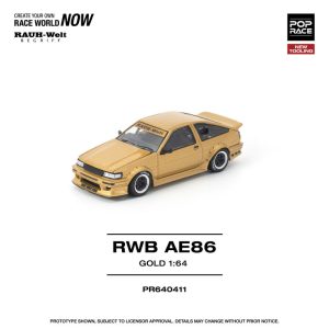 Pop Race RWB AE86 Gold