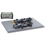 Spark Model Mercedes-AMG PETRONAS No.44 & No.63 Las Vegas GP 2024 Lewis Hamilton and George Russel