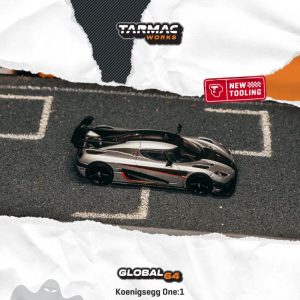Tarmac Works Koenigsegg One1 Silver