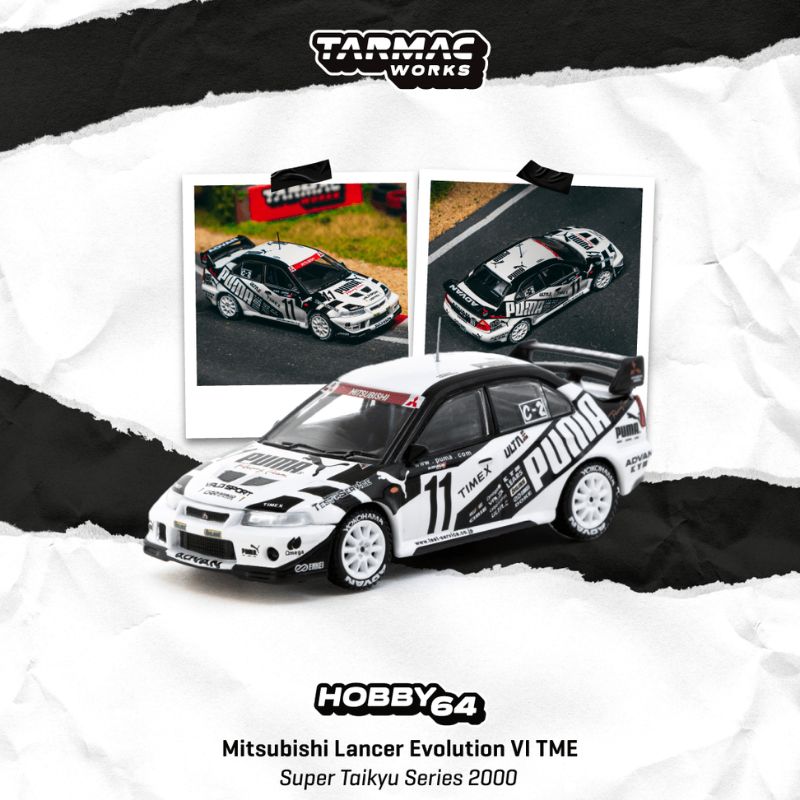 Tarmac Works Mitsubishi Lancer Evolution VI TME Super Taikyu Series 2000