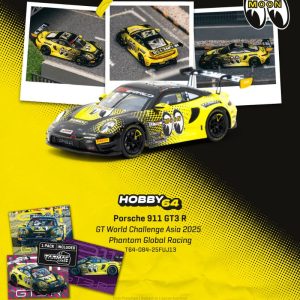 Tarmac Works Porsche 911 GT3 R GT World Challenge Asia 2025 Phantom Global Racing