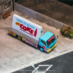 (Pre-Order) Tarmac Works Mitsubishi Fuso Canter Advertisement Truck COCA- COLA (ETA- June2026) - Image 4