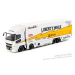 (Pre-Order) Tarmac Works Mitsubishi Fuso Super Great LB-TRUCKS White Yellow (ETA- June2026) - Image 5