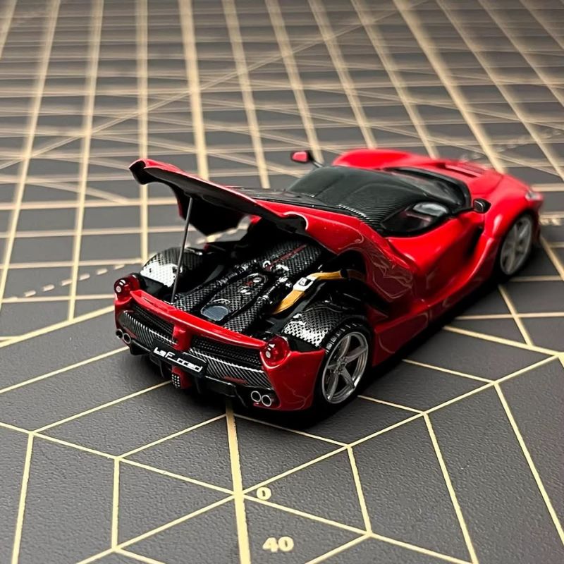 Ferrari LaFerrari (F150) Red Coupe by Street Buster - MINIATURE