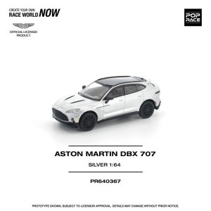 Pop Race Aston Martin DBX 707 Silver