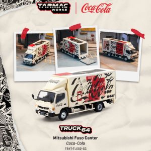 Tarmac Works Mitsubishi Fuso Canter COCA- COLA