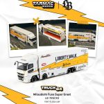 Tarmac Works Mitsubishi Fuso Super Great LB-TRUCKS White Yellow