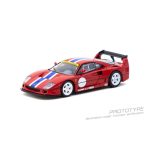 (Pre-Order) Tarmac Works Ferrari F40 LM Red with Blue White Stripe (ETA- July2026) - Image 5