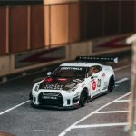 (Pre-Order) Tarmac Works LB-WORKS NISSAN GT-R R35 type 2 White with Oil Can Packaging (ETA- July2026) - Image 3