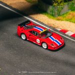 (Pre-Order) Tarmac Works Ferrari F40 LM Red with Blue White Stripe (ETA- July2026) - Image 2