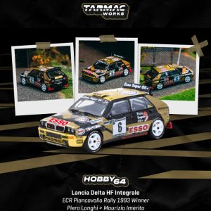 Tarmac Works Lancia Delta HF Integrale ECR Piancavallo Rally 1993 Winner
