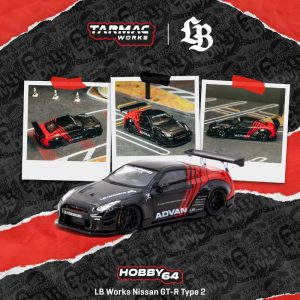 Tarmac Works LB Works Nissan GT-R Type 2 Advan