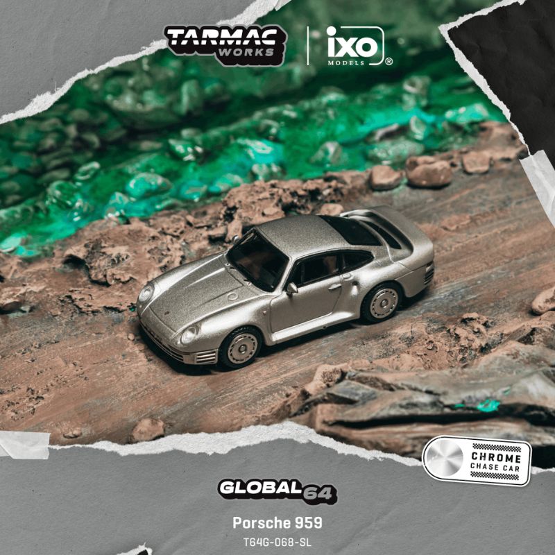 Tarmac Works Porsche 959 Silver