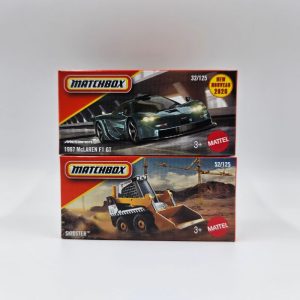 Matchbox 2026 Mainline 1997 McLaren F1 GT Green and Skidster