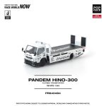 Pop Race PANDEM Hino 300 Flatbed Transporter White