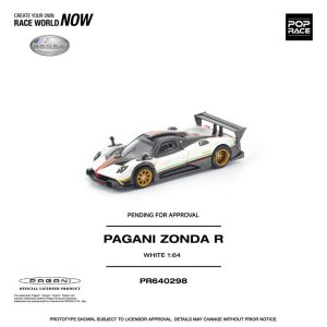 Pop Race Pagani Zonda R White