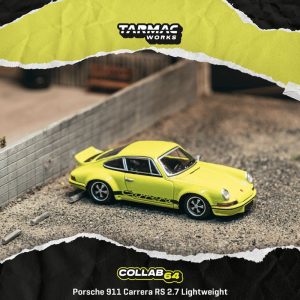 Tarmac Works Porsche 911 Carrera RS 2.7 Lightweight Yellow