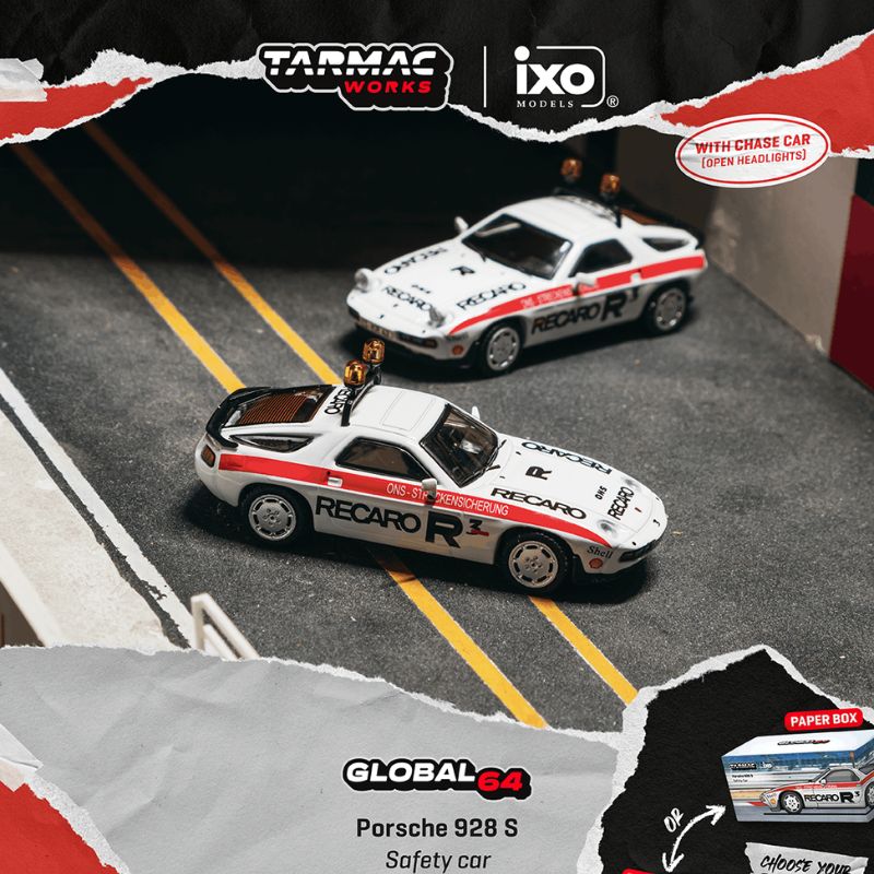 Tarmac Works Porsche 928 S Safety Car