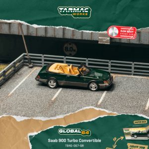 Tarmac Works Saab 900 Turbo Convertible Green