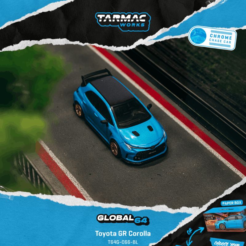 Tarmac Works Toyota GR Corolla Blue