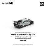 (Pre-Order) Pop Race Lamborghini Huracan STO Grigio Acheso Matte (Oct2026) - Image 5