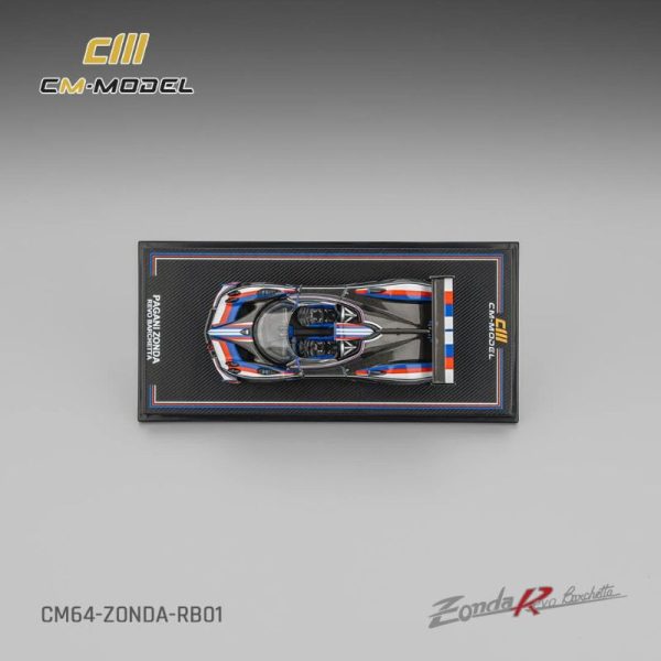 CM Model Pagani Zonda R Evo Barchetta Carbon Black - MINIATURE TOY SHOP