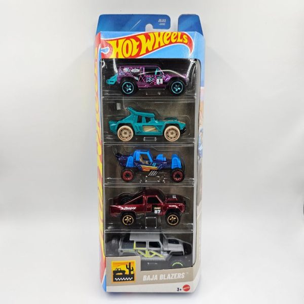 Hot Wheels 5-Pack Baja Blazers - MINIATURE TOY SHOP