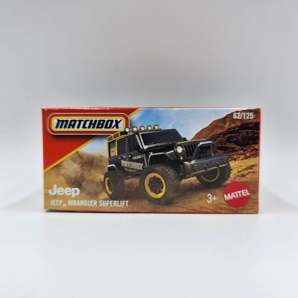 Matchbox 2026 Mainline Jeep Wrangler Superlift Black - MINIATURE TOY SHOP