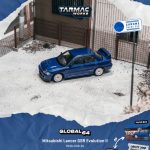 Tarmac Works Mitsubishi Lancer GSR Evolution II Blue