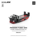 (Pre-Order) Pop Race PANDEM FUSO 300 Flatbed Transporter ADVAN (Oct2026) - Image 5