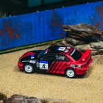 (Pre-Order) Tarmac Works Mitsubishi Lancer Evolution III China Rally 1998 Red Black (ETA- Nov2026) - Image 3