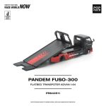 (Pre-Order) Pop Race PANDEM FUSO 300 Flatbed Transporter ADVAN (Oct2026) - Image 6