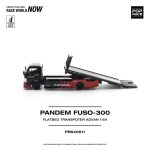 (Pre-Order) Pop Race PANDEM FUSO 300 Flatbed Transporter ADVAN (Oct2026) - Image 4