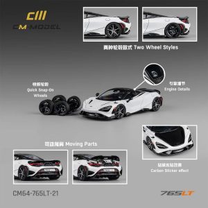 CM Model McLaren 765LT White