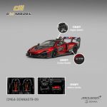 CM Model McLaren Senna GTR Metallic Red