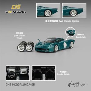 CM Model Pagani Codalunga Green