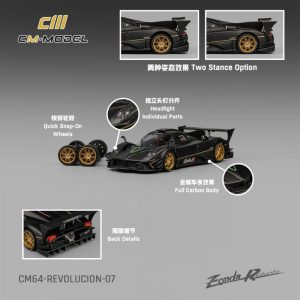 CM Model Pagani Zonda Revolucion Dry Carbon