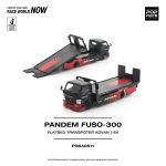 Pop Race PANDEM FUSO 300 Flatbed Transporter ADVAN