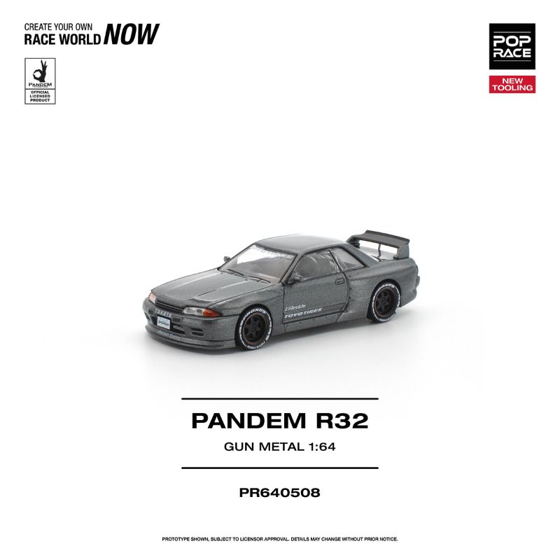 Pop Race PANDEM R32 Gun Metal