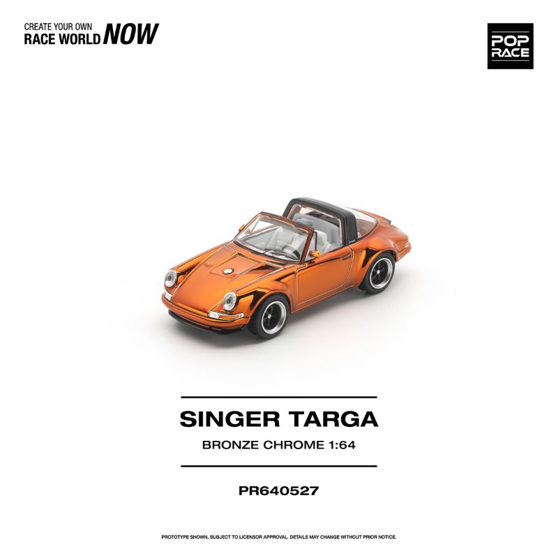 Pop Race Singer Targa Bronze Chrome Pop Race Singer Targa Bronze Chrome