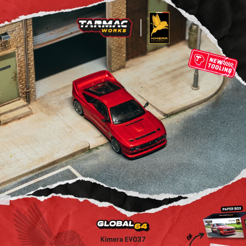 Tarmac Works Kimera EVO37 Red Tarmac Works Kimera EVO37 Red