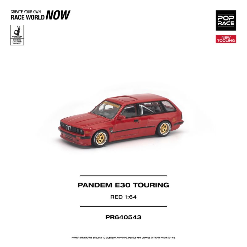 Pop Race PANDEM E30 Touring Red