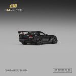 (Pre-Order) CM Model Dodge Viper ACR(ZBII) Black with Red Racing Stripes (Nov2026) - Image 2