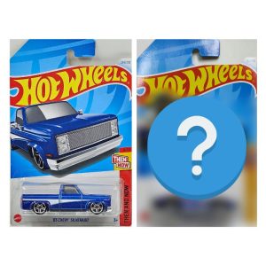 Hot Wheels Mainline 83 Chevy Silverado Blue