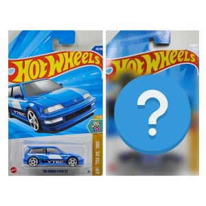 Hot Wheels Mainline 90 Honda Civic EF Blue