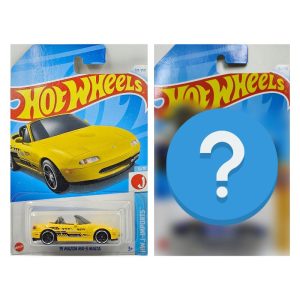 Hot Wheels Mainline 91 Mazda MX-5 Miata Yellow
