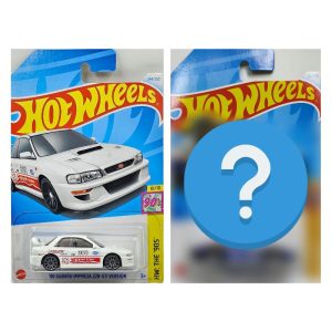 Hot Wheels Mainline 98 Subaru Impreza 22B STi Version White