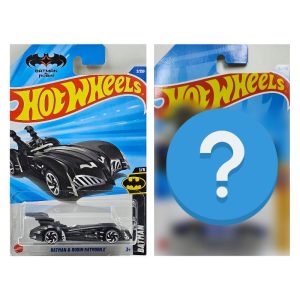 Hot Wheels Mainline Batman and Robin Batmobile Black