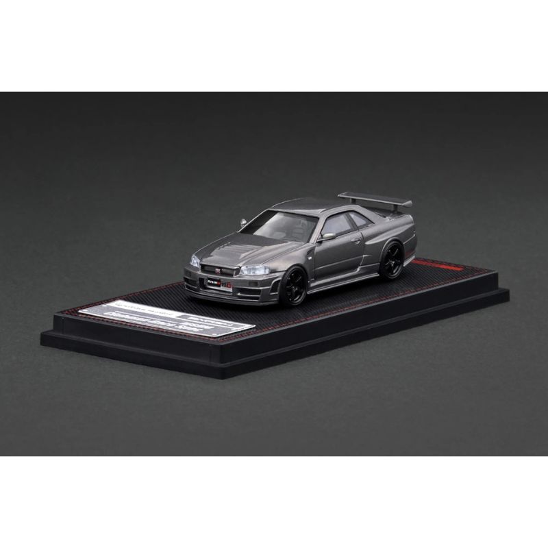 Ignition Model Nissan R34 Omori Factory CRS Metallic Grey
