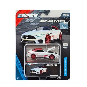 Majorette Mercedes AMG SL 63 White Deluxe Series